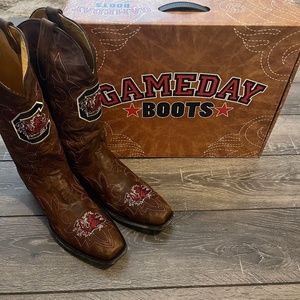 NEW Gameday Boots South Carolina Gamecocks Cowboy Boots Men’s Size 11.5 D